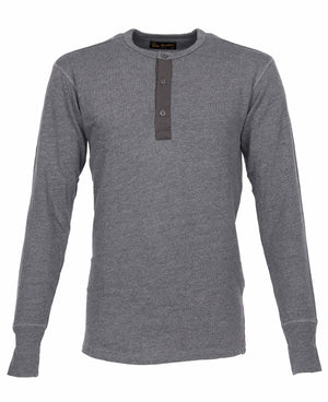 Pike Brothers 1954 Utility Shirt - Grey Melange - Salt Flats Clothing