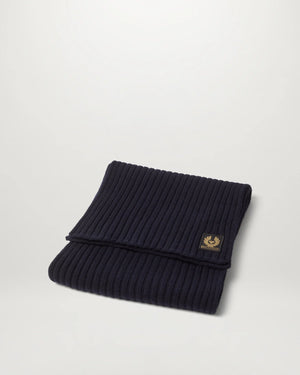 Belstaff Watch Scarf - Dark Navy - Salt Flats Clothing