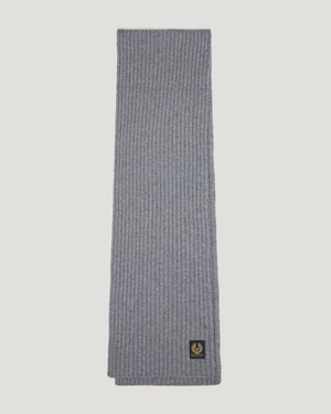 Belstaff Watch Scarf - Pale Grey - Salt Flats Clothing