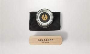 Belstaff Rewaxing kit - Wax, Brush, Bag - Salt Flats Clothing