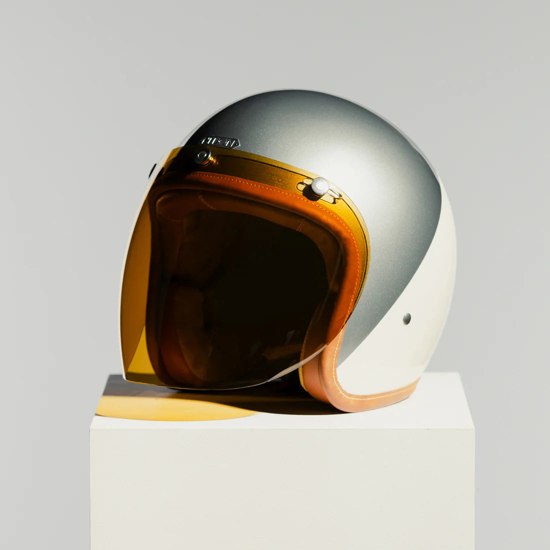 Hedon Hedonist ECE 06 Open Face Motorcycle Helmet - Camelot - Salt Flats Clothing