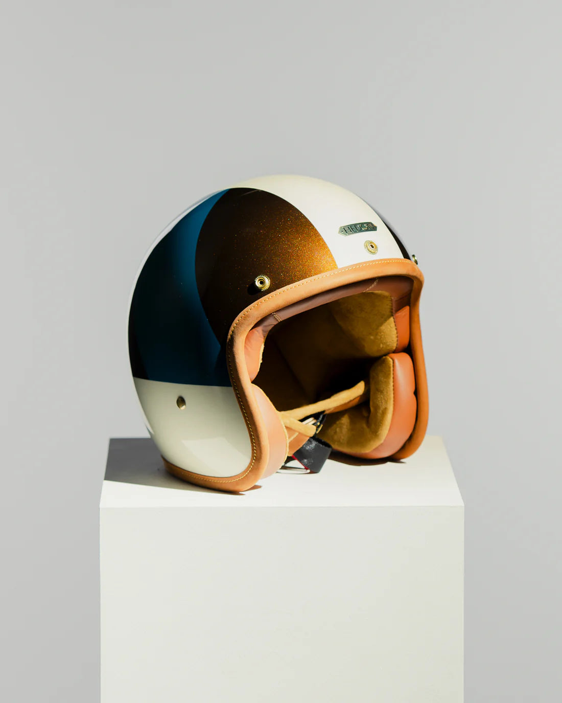 Hedon Hedonist ECE 06 Open Face Motorcycle Helmet - Cosmos - Salt Flats Clothing