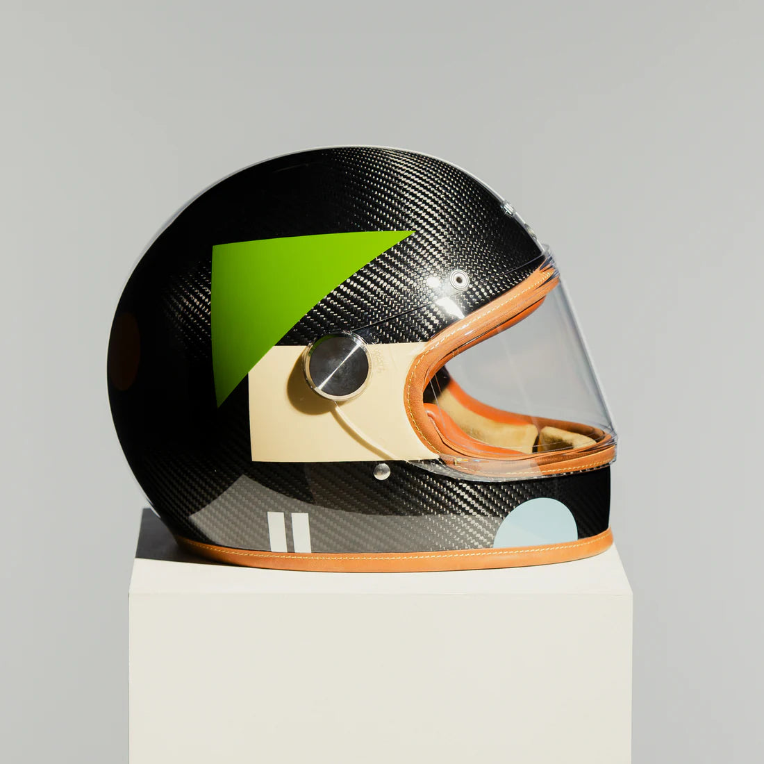 Hedon Heroine Racer 2.0 ECE 22.06 Full Face Motorcycle Helmet - Bauhaus - Salt Flats Clothing