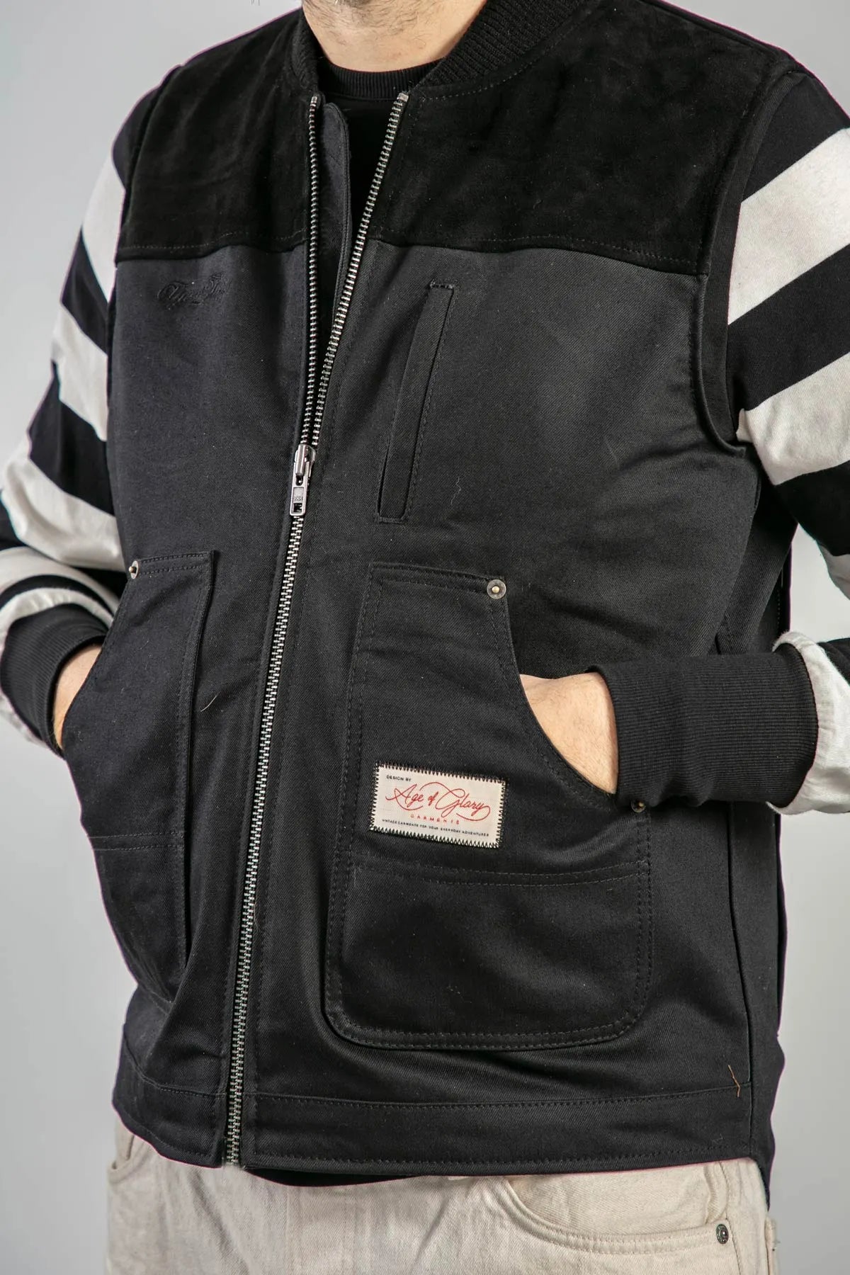 Age of Glory Cabin Vest - Black - Salt Flats Clothing