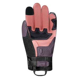 Racer Gloves Ronin Summer Ladies Glove - Pink-Burgundy - Salt Fats Clothing