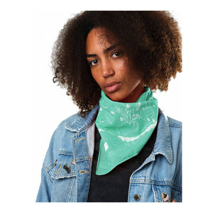Eudoxie Thelma Mint Bandana - Salt Flats Clothing