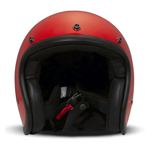 DMD Jet Retro Helmet R22-06 - Red - Salt Flats Clothing