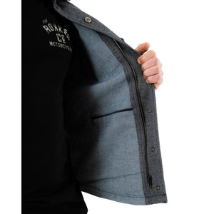 Rokker Boston Rider Shirt - Grey - Salt Flats Clothing