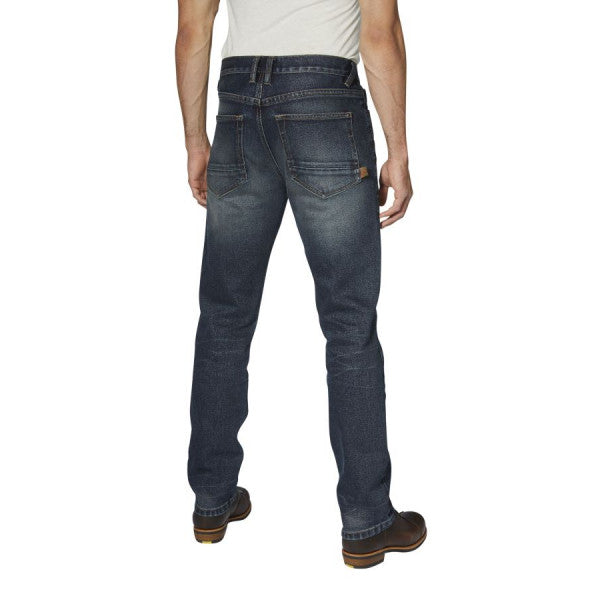 Rokker Rokkertech Legend Straight Men's Motorcycle Jeans - Dark Blue - Salt Flats Clothing