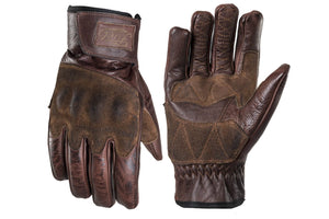 Fuel Motorcycles Gloves Rodeo - Brown - Salt Flats Clothing