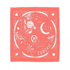 Eudoxie Coral Bandana - Salt Flats Clothing
