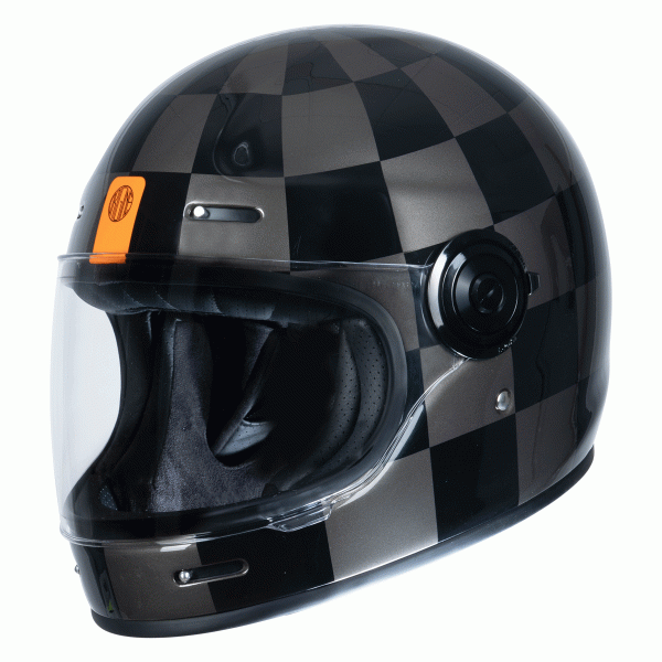 Origine Vega 22.06 Full Face Helmet - Speed Titanium - Salt Flats Clothing
