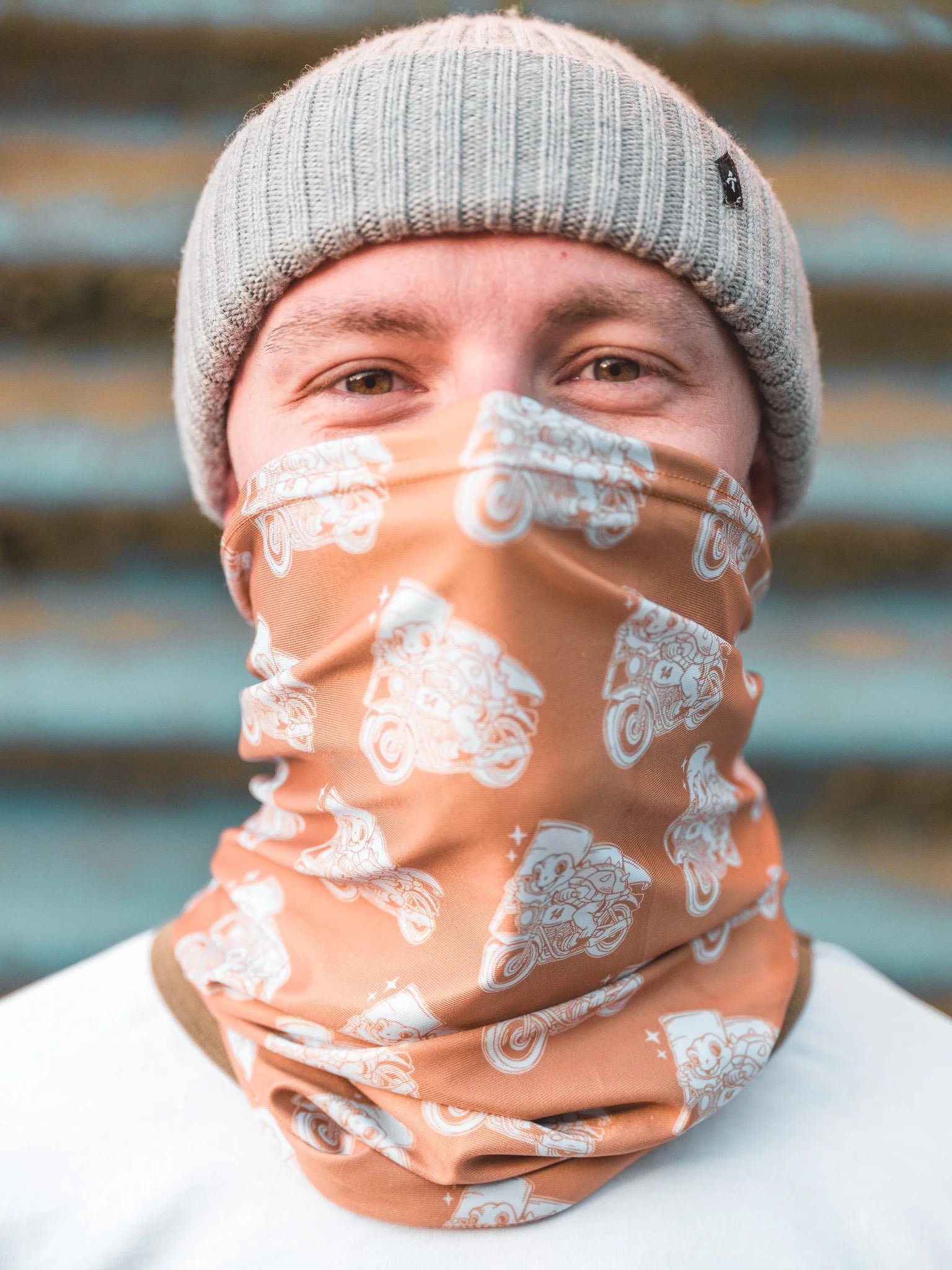 Kytone Never Slow Bandana Neck Tube - Gold - Salt Flats Clothing