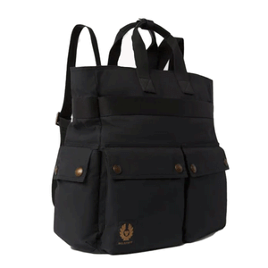Belstaff Trialmaster 2-Way Tote Bag - Black - Salt Flats Clothing