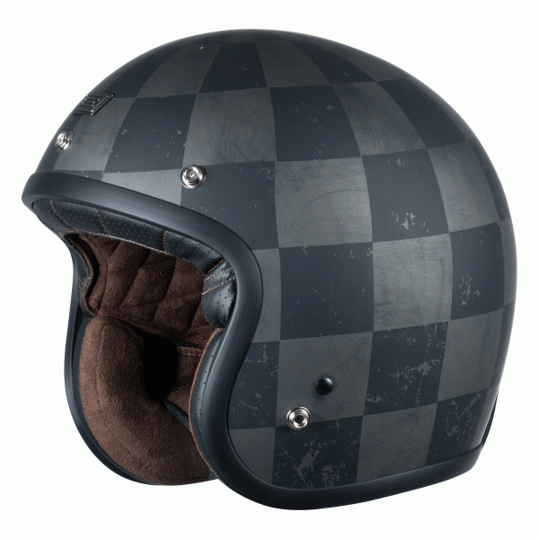Origine Primo 22.06 Open Face Helmet - Speed Titanium - Salt Flats Clothing