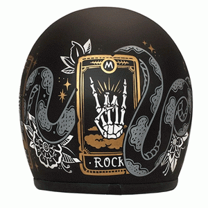 DMD Jet Retro Helmet R22-06 - Cards - Salt Flats Clothing