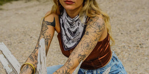 Wildust Sisters Wild Spirit Scarf - Grey - Salt Flats Clothing