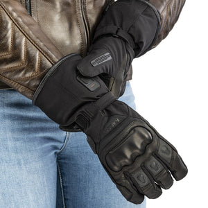 Racer Gloves Heat 5 Heated Men's Glove - Black - Salt Flats Clothing