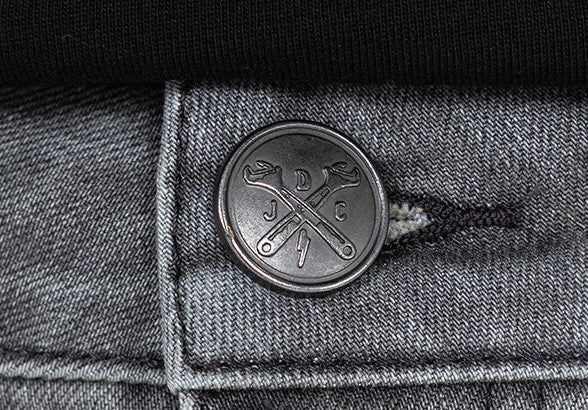 John Doe Pioneer Mono Single Layer Jeans - Light Grey - Salt Flats Clothing