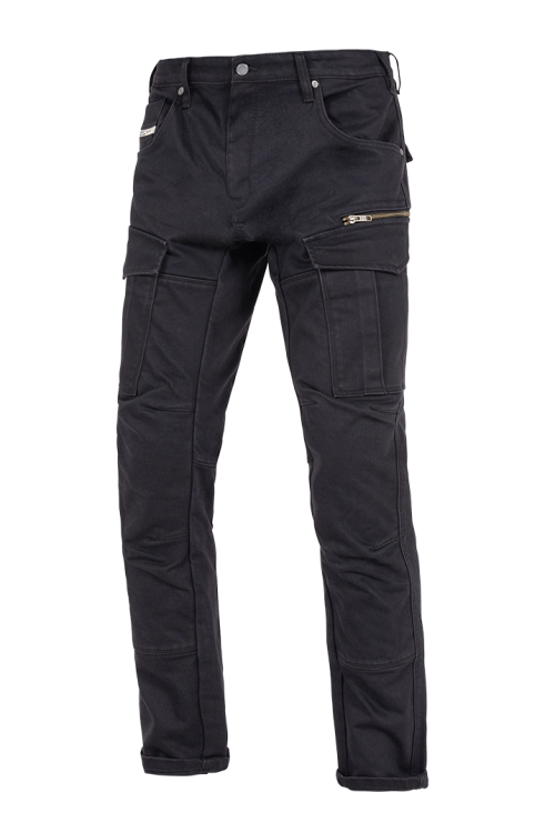 John Doe Defender Mono Cargo Trousers - Black - Salt Flats Clothing