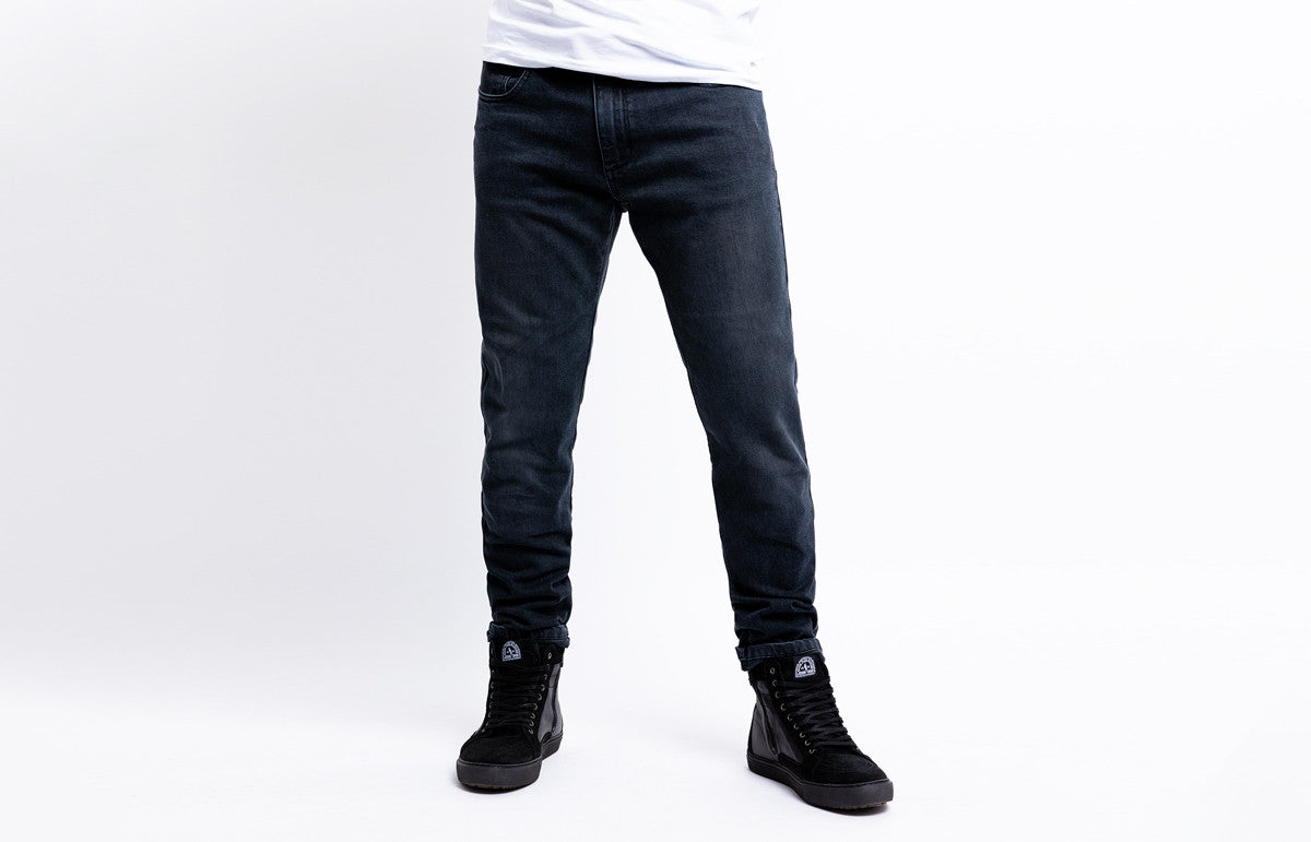 John Doe Pioneer Mono Slim Jeans - Used Black - Salt Flats Clothing