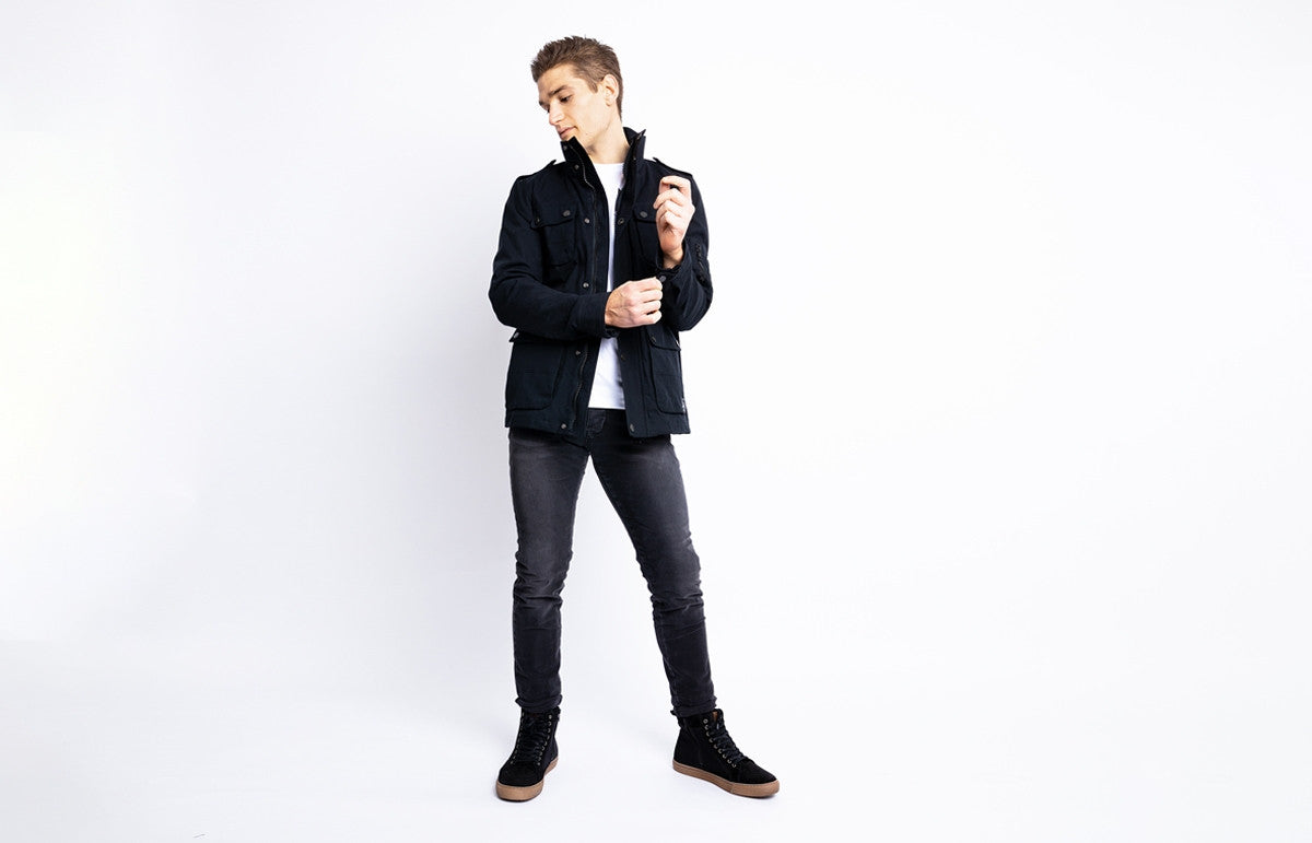 John Doe Pioneer Mono Slim Jeans - Used Black - Salt Flats Clothing