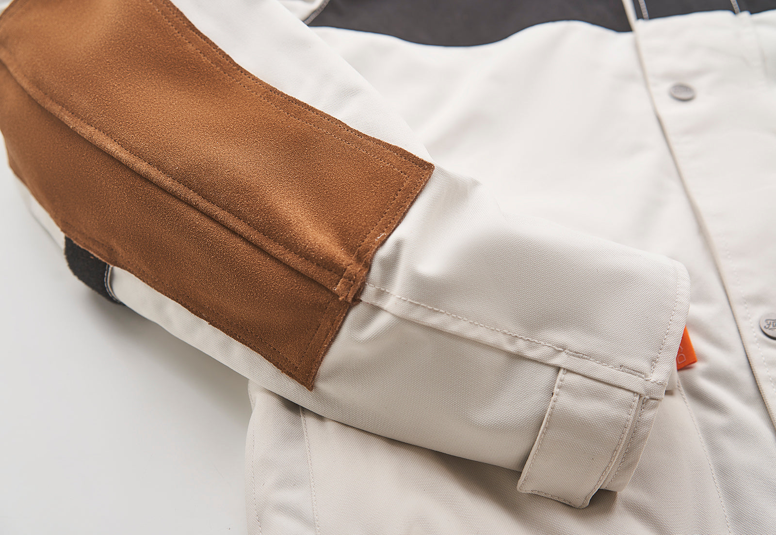 Fuel Motorcycles Rally 2 Jacket - White - Salt Flats Clothing