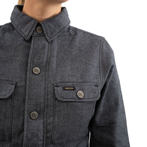 Rokker Boston Rider Ladies Shirt - Grey - Salt Flats Clothing