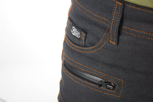 Fuel Motorcycles Sergeant 2 Trousers - Waxed Denim - Salt Flats Clothing
