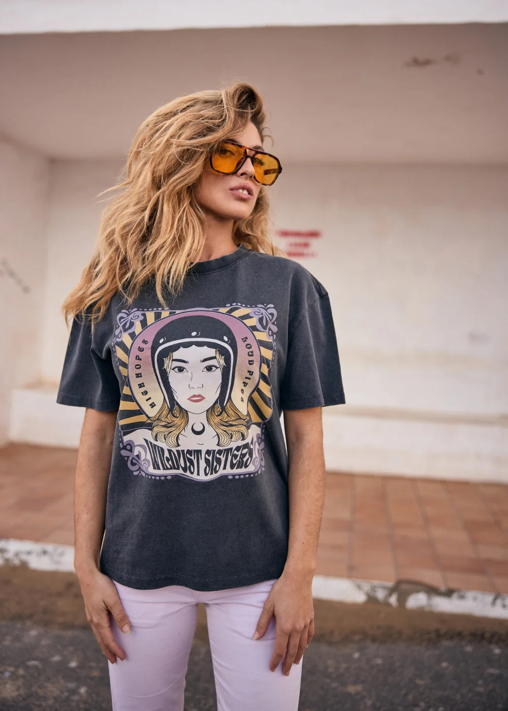 Wildust Sisters Rebel Rider Ladies T'Shirt - Salt Flats Clothing
