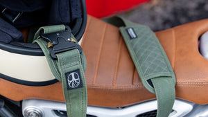 Copy of Wentworth Goods Co Wax Cotton Helmet Sling - Olive