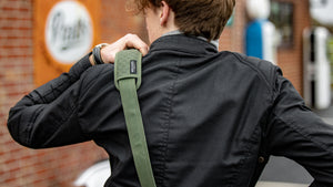 Copy of Wentworth Goods Co Wax Cotton Helmet Sling - Olive