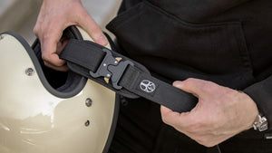 Wentworth Goods Co Wax Cotton Helmet Sling - Black