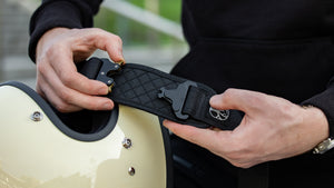 Wentworth Goods Co Wax Cotton Helmet Sling - Black