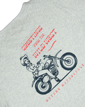 Kytone Bronco Grey T'Shirt - Salt Flats Clothing