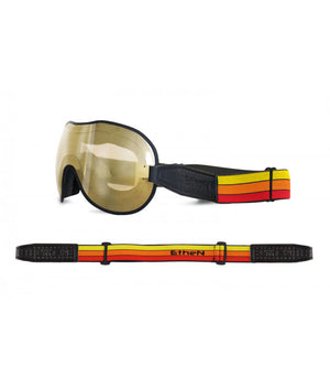 Ethen Cafe Racer Goggles - Orange