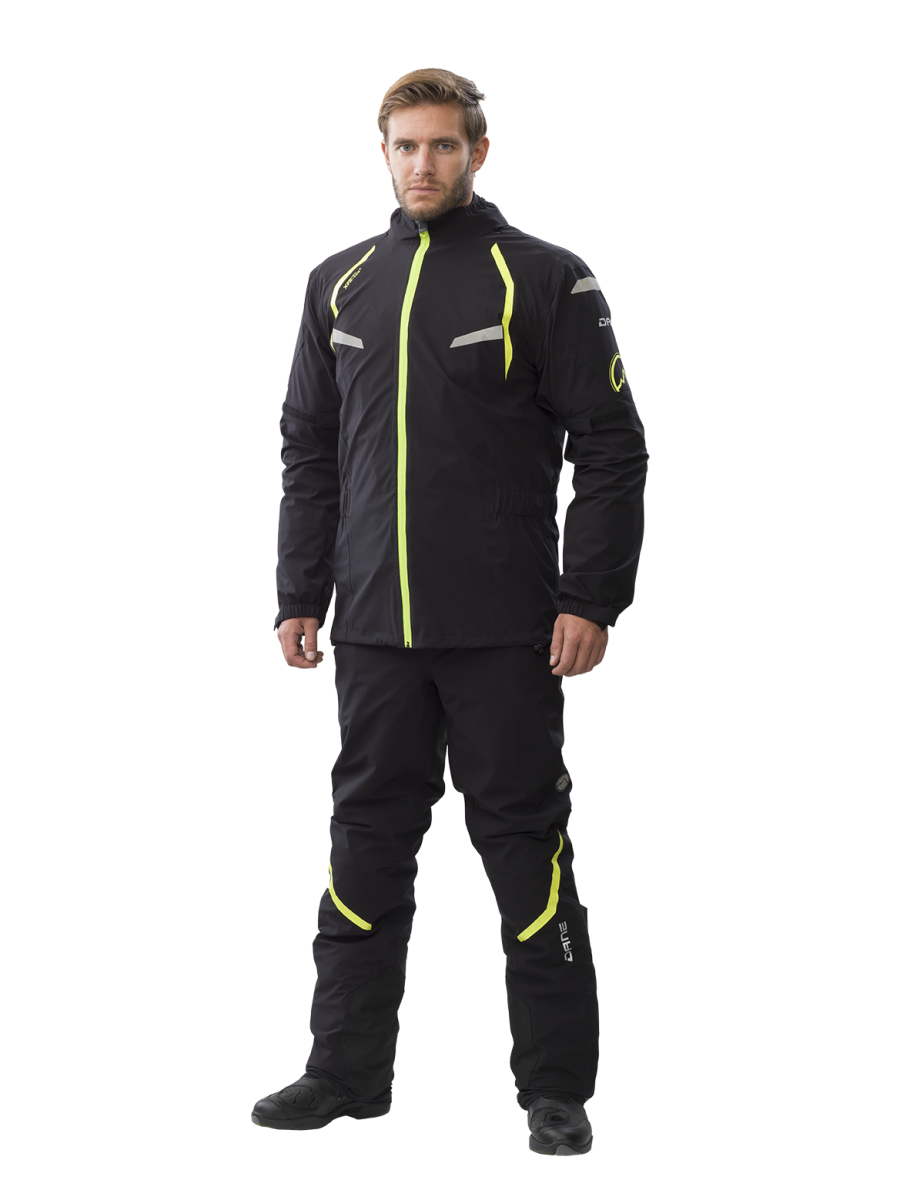 DANE Byge XPR-tex Motorcycle Rain Over Trousers - Salt Flats Clothing