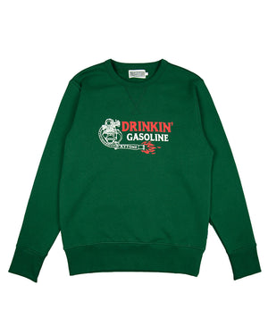 Kytone Drinkin Green Sweat Shirt - Salt Flats Clothing