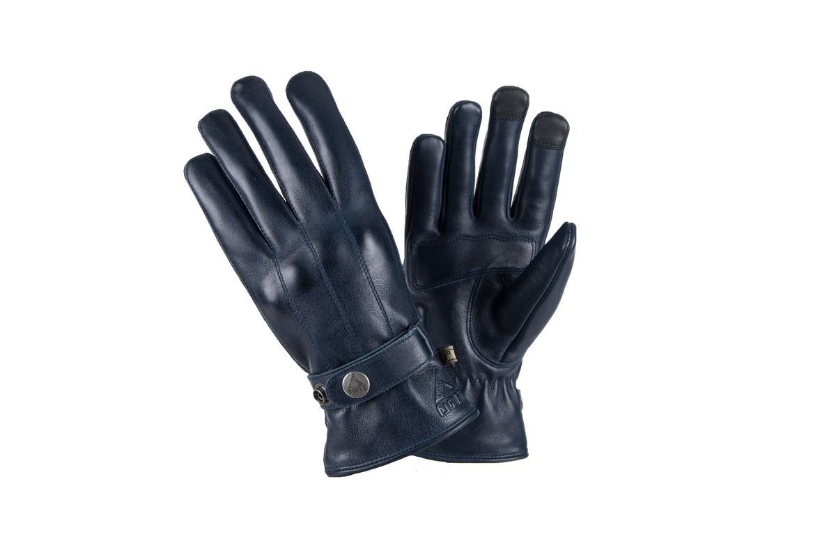 ByCity Mens Elegant Blue Gloves - Salt Flats Clothing