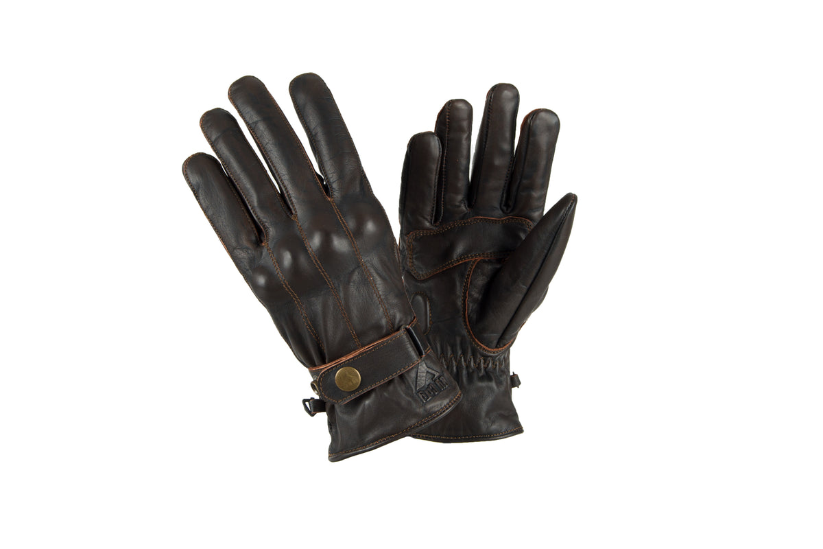 ByCity Mens Elegant Brown Gloves - Salt Flats Clothing