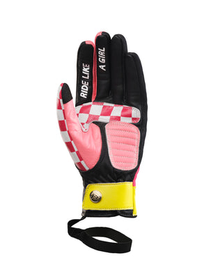 Eudoxie Lizzie Pop Pink Ladies Gloves - Salt Flats Clothing
