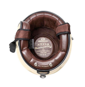 Garibaldi - Gari G02X Open Face Vintage Helmet - Ivory