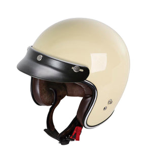 Garibaldi - Gari G02X Open Face Vintage Helmet - Ivory