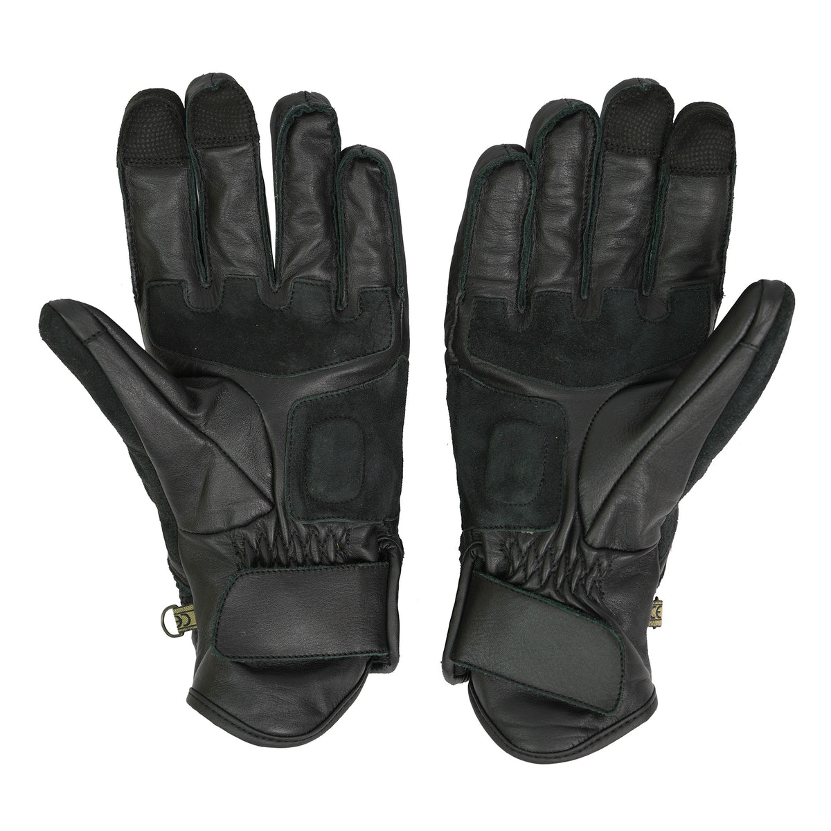 ByCity Mens Cafe III Black Gloves - Salt Flats Clothing