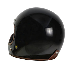 ByCity The Rock Full Face Helmet - Gloss Black R22.06 - Salt Flats Clothing