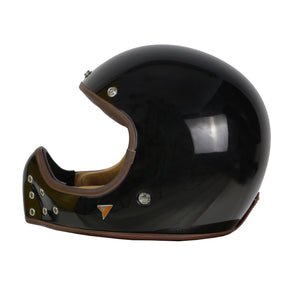 ByCity The Rock Full Face Helmet - Gloss Black R22.06 - Salt Flats Clothing