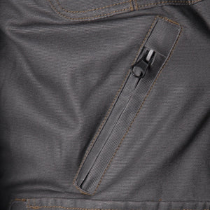 By City Men's London II Waxed Cotton Jacket - Black