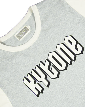 Kytone Metal Grey/White LS T'Shirt - Salt Flats Clothing