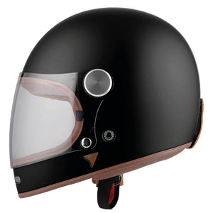 ByCity Roadster II Full Face Helmet - Matt Black R22.06 - Salt Flats Clothing