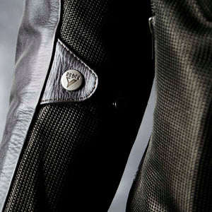 By City - By City Ladies Sahara Venty II Mesh Leather Jacket Brown - Ladies Jackets - Salt Flats Clothing